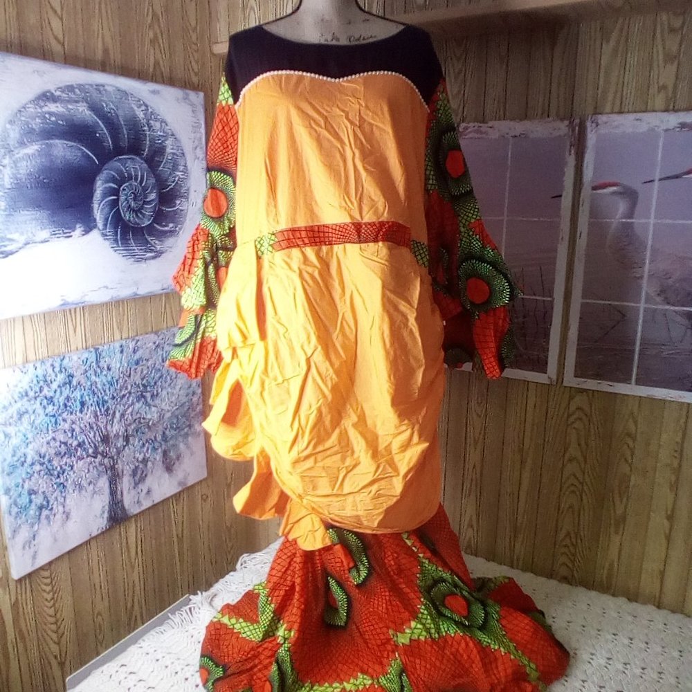 binta real wax dress